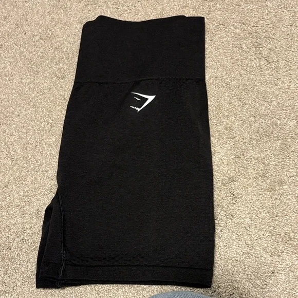 Gymshark Black Women's Athletic Shorts - Picture 3 of 3